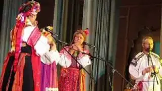 Russian traditional horn folk music festival