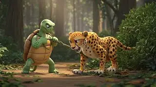 The Turtle vs The Cheetah | A Race of Kindness