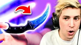 Making XQC his Karambit in *REAL LIFE* (Counter Strike 2)