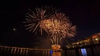 FEU D'ARTIFICE 14 JUILLET 2024 à BORDEAUX Partie 3