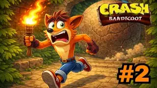 Sufriendo en Sunset Vista!!!! El PEOR nivel del juego :( | Crash Bandicoot #2