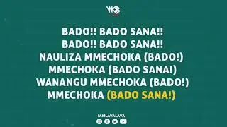 Lava Lava Ft Diamond Platnumz - Bado Sana (Official Lyrics)