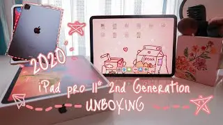 Unboxing iPad Pro 11 inch 2020 | 2nd Generation 🍎🌸