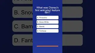 First Disney Animated Movie Snow White Challenge Quiz