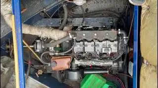 Karagola Lister engine running. 60ft Cruiser Stern built in 1996.