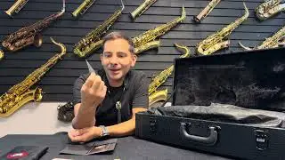 Unboxing do Saxofone Alto Cannonball A4-L - Abner Travaglia