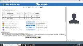 SBI PO 2022 || Live Mock Test || Oliveboard - 1