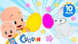 Learn the alphabet with Cuquin&rsquo;s Colorful Egg Machine  | Colorful Farm Eggs