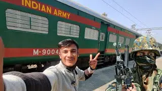 Indian Army Express Train 🪖 || Military Special Train 🇮🇳