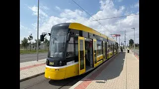 🇨🇿 PMDP Plzen, 🚊Tram Line 4, 🚉Sady Pětatřicátníků➡️🚉Univerzita, Škoda 40T (ForCity Smart Plzeň)