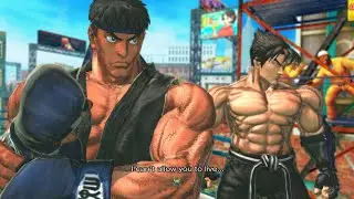Street Fighter X Tekken Playthrough - Ryu and Jin (Team Black Tails!)