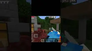 chainsaw in minecraft (addon)#short#minecraft#
