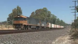 Superfreighters : High speed freight : Australian trains and railroads