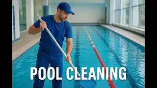 cleaning swamming pool \ Satisfying Swamp Clean Up by Primitive Survival Skills Building  House