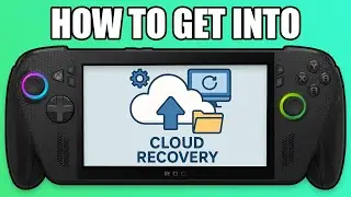 Как загрузить Asus Xbox Rog Ally X в Cloud Recovery для обновления NVM.e