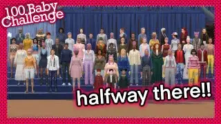 WE HAD 50 KIDS 👶 | 100 Baby Challenge Ep. 50 | Sims 4