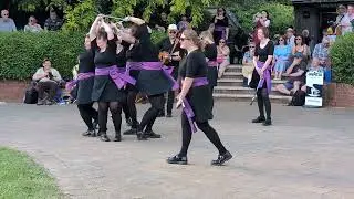 Vale of Evesham National Morris Weekend - Silver Flame Rapper