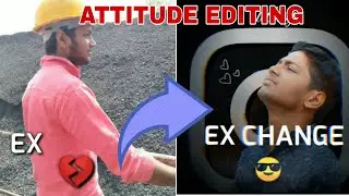 How to create attitude video editing in telugu//Uday Editorgraphy//