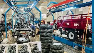 Heavy Duty  Tuk-Tuk Loader Rickshaw production.