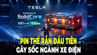 1.200 Km Một Lần Sạc: Pin Thể Rắn Đầu Ti&ecirc;n Của Tesla G&acirc;y Sốc Ng&agrave;nh Xe Điện Trung Quốc!