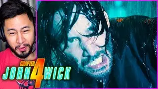 JOHN WICK: CHAPTER 4 Trailer Reaction!! | Keanu Reeves, Donnie Yen, Bill Skarsg&aring;rd