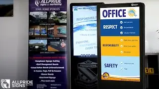 Freestanding LCD & Digital Advertising Solutions