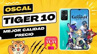 OSCAL TIGER 10 el mejor celular calidad precio!!! MEGA REVIEW y regalos