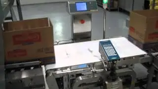 Victoria Machinery CheckWeigher 500-NS (Carnation Milk in Box)