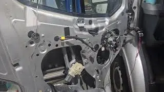 Ford Transit Driver Door Ajar problems - Common broken wires in pivot point of Van - Fix