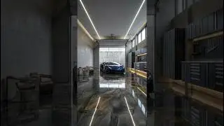 Super Car garage making  #interiordesign #builder #ai #renovation  #garage