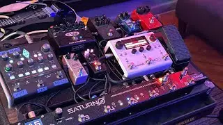 Pedalboard 2024 - TONEX One, Kemper Player, Saturno MIDI, MXR, Eventide H90 Rig Rundown