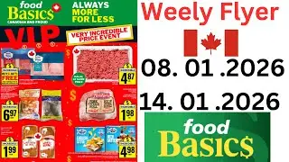 Food Basics Weekly Flyer | January 8 to 14, 2026 | Canada Deals