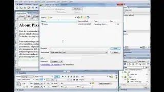 Adobe Dreamweaver Sinhala Tutorial 05 - Creating a External Style sheet