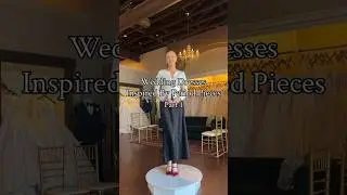 wedding Dresses inspired by period piece #shorts #reels #ootd #outfit #style #fashion #fashiontrends