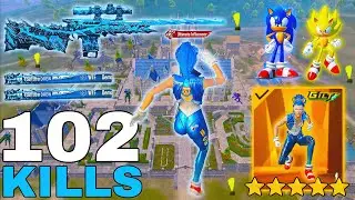 102 KILLS!!🤤 I PLAYED with BEST SONIC OUTFIT and BUGGY 😍 SAMSUNG,A7,A8,J5,J6,J7,J2,J3,XS,A3
