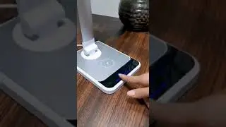smart folding wireless charging LED desk lamp