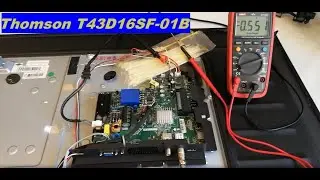 Лучший телевизор Thomson T43D16SF-01B. MainBoard: TP.S512.PB83.