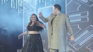 Bride Sister and Jiju Sangeet Dance Performance - Rowdy baby, Kesariyo rang, Gori gori, Laal peeli