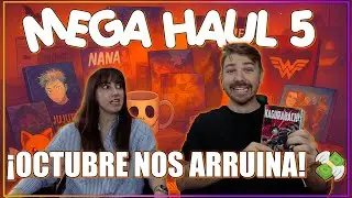 Nos arruinamos en octubre 😱 Manga, c&oacute;mics y frikadas de locura | Mega Haul 5