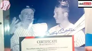 I GOT THIS! Mail Day - Vintage Football Cards, Mickey Mantle Autograph and 1000 Bowman Cards!