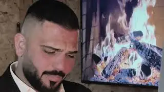 أصابني وجع داخل قلبي فهدني الفنان الفلسطيني محمد الشيخ