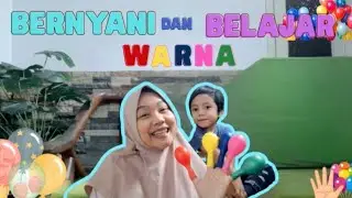Belajar Warna Bareng Khayru 🎈 Dan Nyanyi Daddy Finger with Bunda