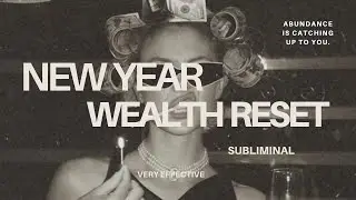 NEW YEAR MONEY SUBLIMINAL | Reset Your Financial Timeline | 2026 Abundance