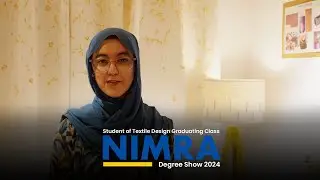Nimra | Textile Design Technology Thesis 2024 | Revealing the Beauty of Rust Impressions