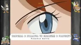 Torterra & Staravia VS Croagunk & Fartech&rsquo;d - Pokemon Double Battle