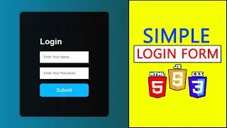 How To Create Simple Login Form With Html Css_