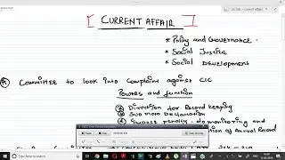 CURRENT AFFAIRS FOR DU LLB PART 2  CATCH IT AND ENJOY