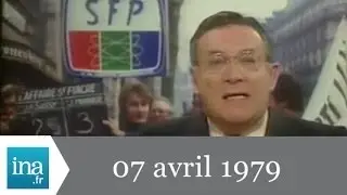 20h Antenne 2 du 07 avril 1979 - assassinat de Amir Abbas Hoveyda - Archive INA
