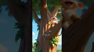 The Great Banana Chase  || Funny Cartoon || Monkey 🐒
