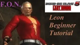 Leon Beginner Guide Tutorial (DOA5LR)